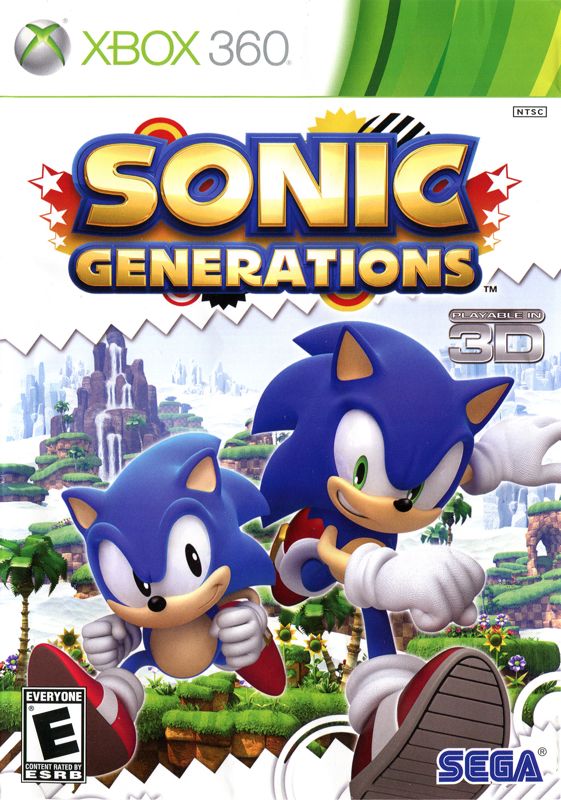 Sonic Generations box art for Xbox One